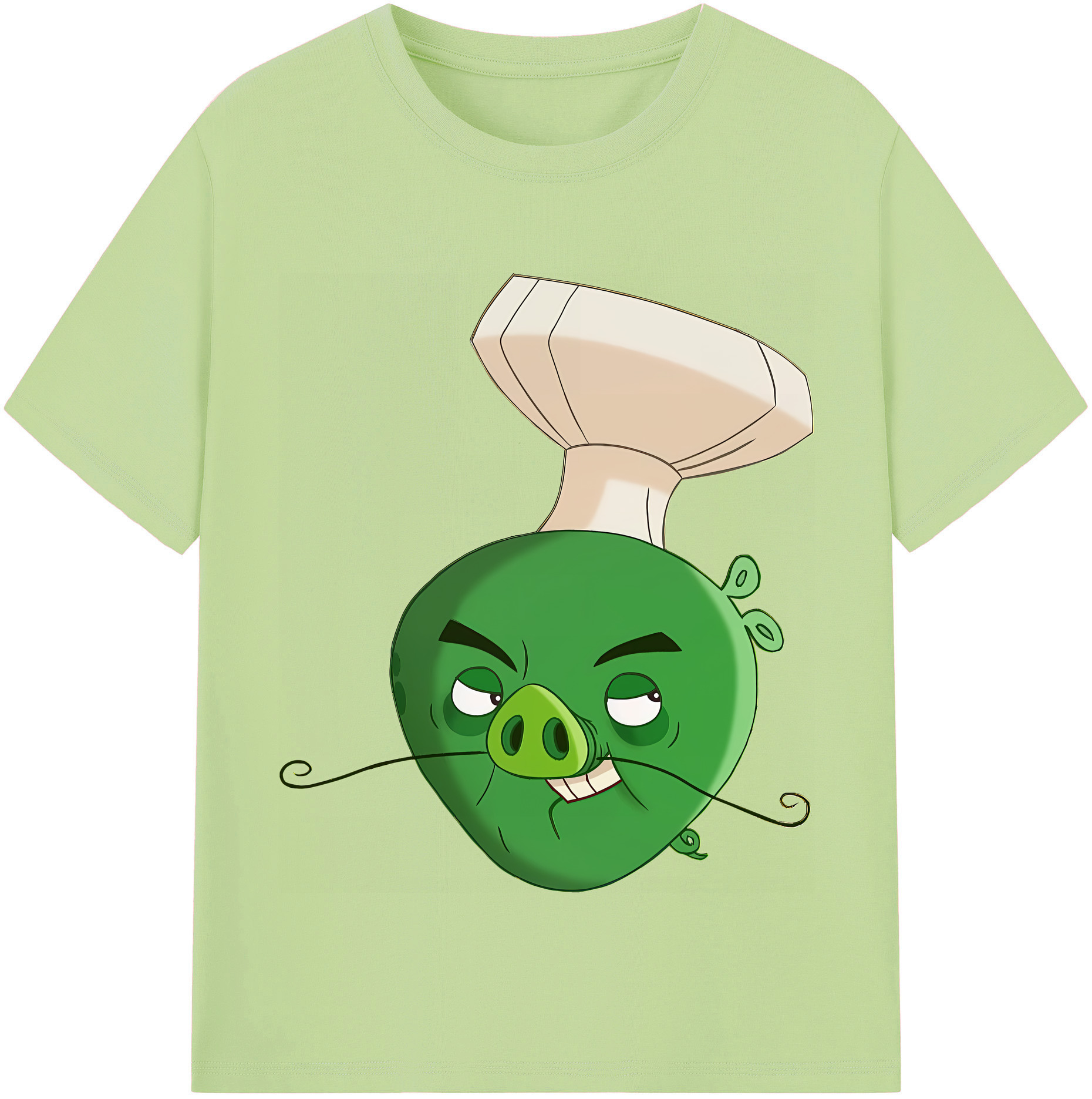 （画像用） Angry Birds アングリーバード 綿100％半袖Tシャツ（フロントプリント）